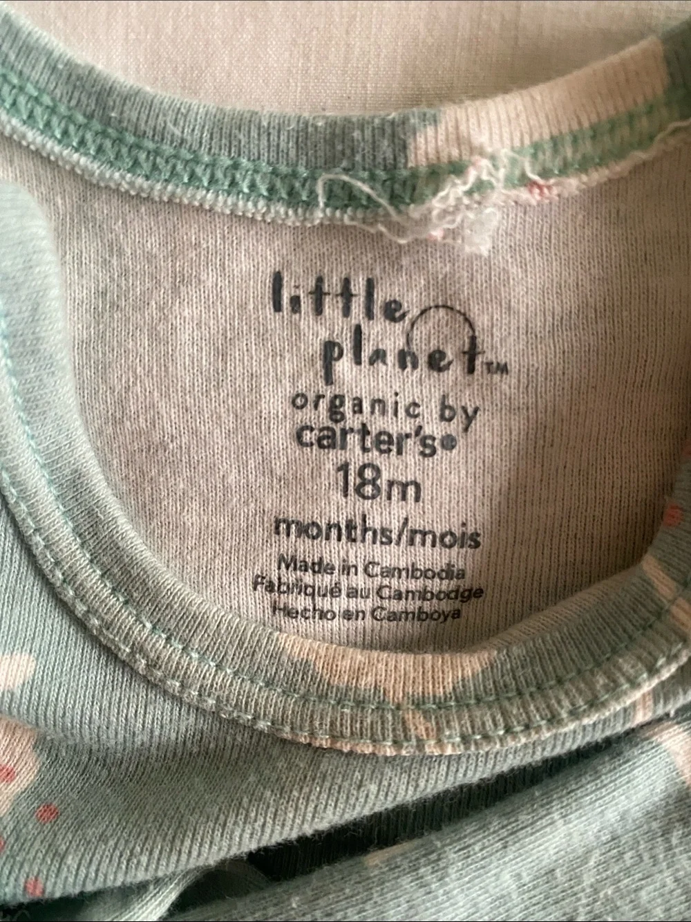 Long-Sleeve Baby Bodysuit Set - Pink & Light Teal Floral